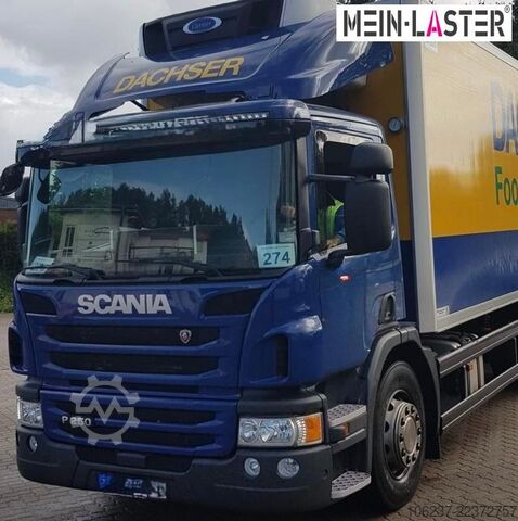 Truk berpendingin SCANIA P 250 Frischdienst Carrier Supra 750 + LBW