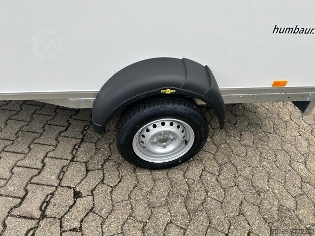 বক্স ট্রেলার Humbaur Koffer HK 752513-15P, 0,75 t. 2510 x 1310 x 1520 mm, 100 km/h
