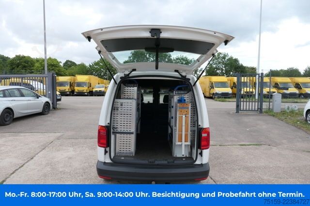 Kassevogn Volkswagen Caddy Maxi 2.0 TDI 4Motion 2-Sitzer Lang Klima Tempomat AHK Werkstatteinbauten COC