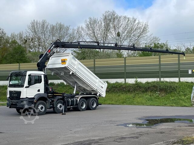 Kranbil MAN TGS 41.480 TGS 41.480 8x4/Euro6e Euromix Kipper...