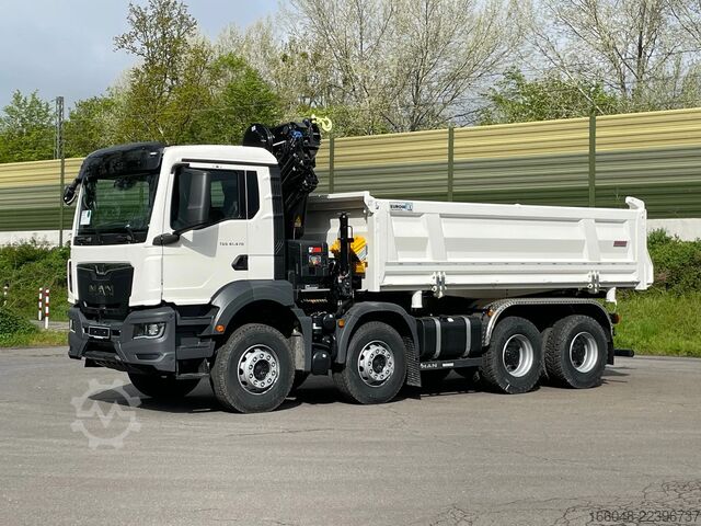 Kranbil MAN TGS 41.480 TGS 41.480 8x4/Euro6e Euromix Kipper...