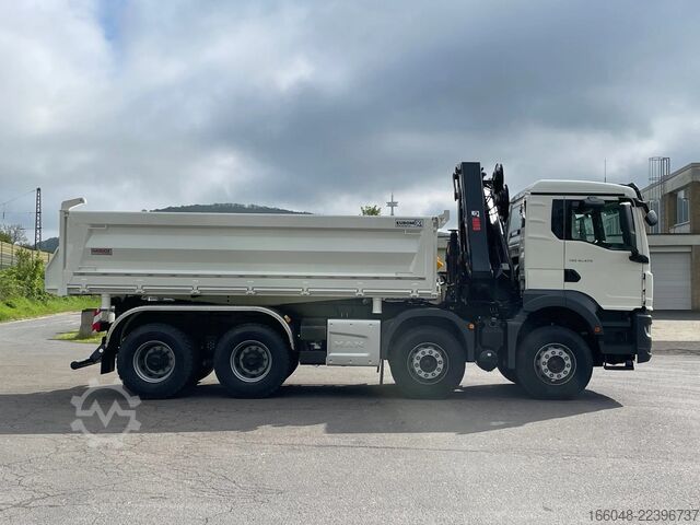 Kranbil MAN TGS 41.480 TGS 41.480 8x4/Euro6e Euromix Kipper...