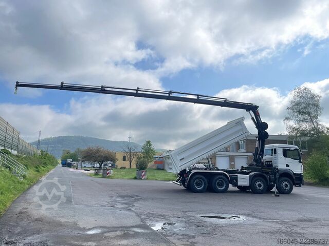 Kranbil MAN TGS 41.480 TGS 41.480 8x4/Euro6e Euromix Kipper...