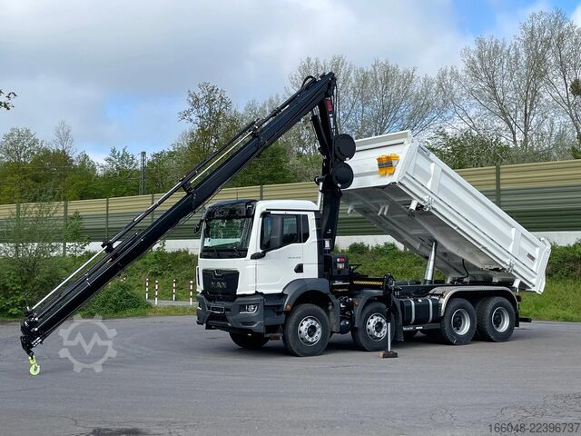 Kranbil MAN TGS 41.480 TGS 41.480 8x4/Euro6e Euromix Kipper...