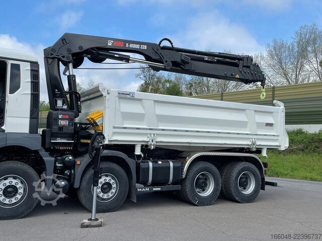 Camión grúa MAN TGS 41.480 TGS 41.480 8x4/Euro6e Euromix Kipper...