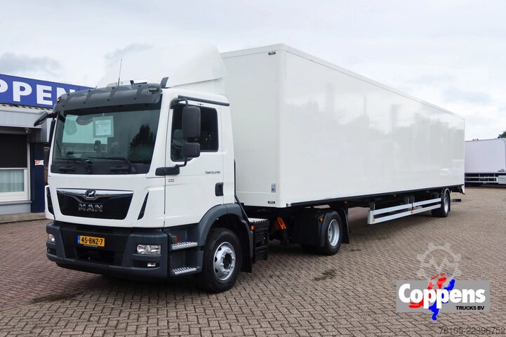 スタンダード-SZM MAN TGM 15.290 Trekker + Heiwo city trailer geisole...