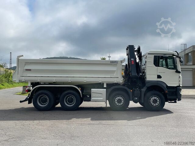 クレーン付きティッパー MAN TGS 41.480 TGS 41.480 8x4/Euro6e Euromix Kipper...