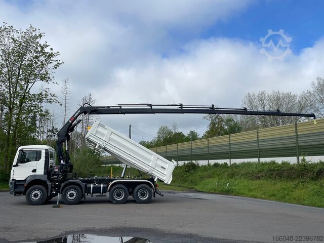 Sklápač so žeriavom MAN TGS 41.480 TGS 41.480 8x4/Euro6e Euromix Kipper...