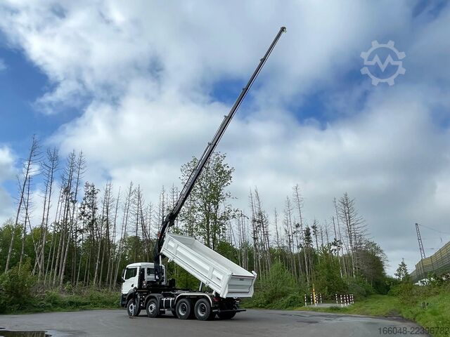 Sklápač so žeriavom MAN TGS 41.480 TGS 41.480 8x4/Euro6e Euromix Kipper...