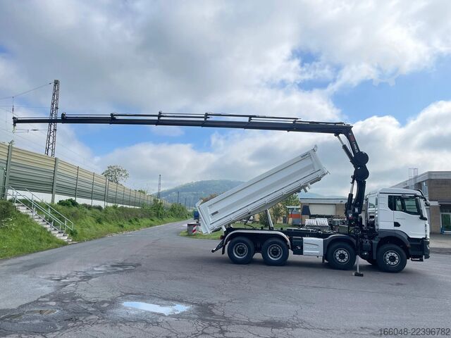 Sklápač so žeriavom MAN TGS 41.480 TGS 41.480 8x4/Euro6e Euromix Kipper...
