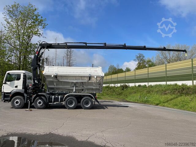 Sklápač so žeriavom MAN TGS 41.480 TGS 41.480 8x4/Euro6e Euromix Kipper...