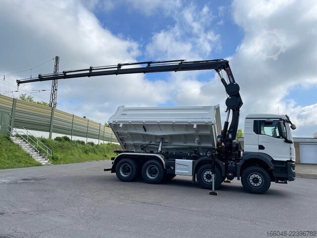 Sklápač so žeriavom MAN TGS 41.480 TGS 41.480 8x4/Euro6e Euromix Kipper...