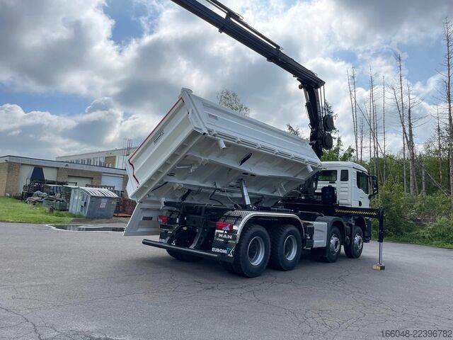 Sklápač so žeriavom MAN TGS 41.480 TGS 41.480 8x4/Euro6e Euromix Kipper...