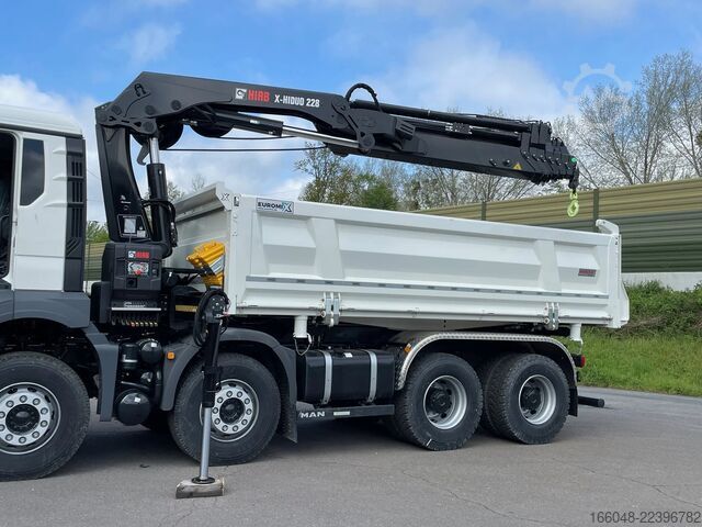 Sklápač so žeriavom MAN TGS 41.480 TGS 41.480 8x4/Euro6e Euromix Kipper...