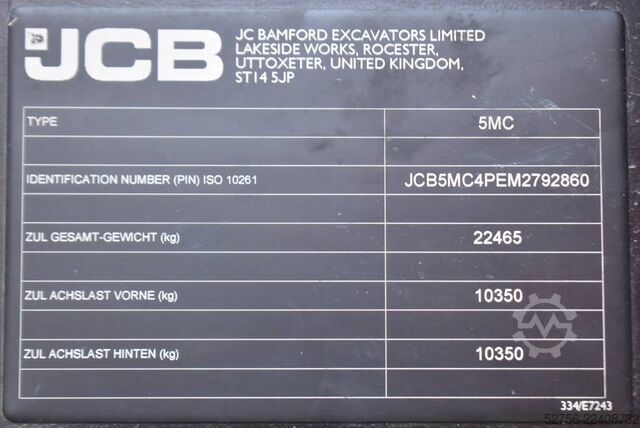 Telehandler JCB 555P260R