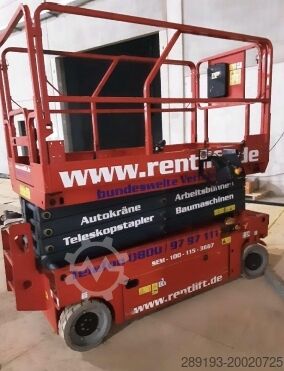 Ножничный подъемник MAGNI ES 1012 E 10 m Elektro