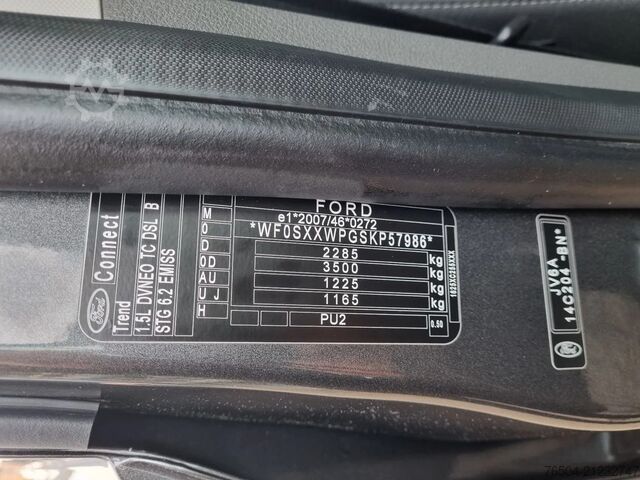 панельний фургон Ford Transit Connect L2 1.5 TDCI 100 pk Euro 6