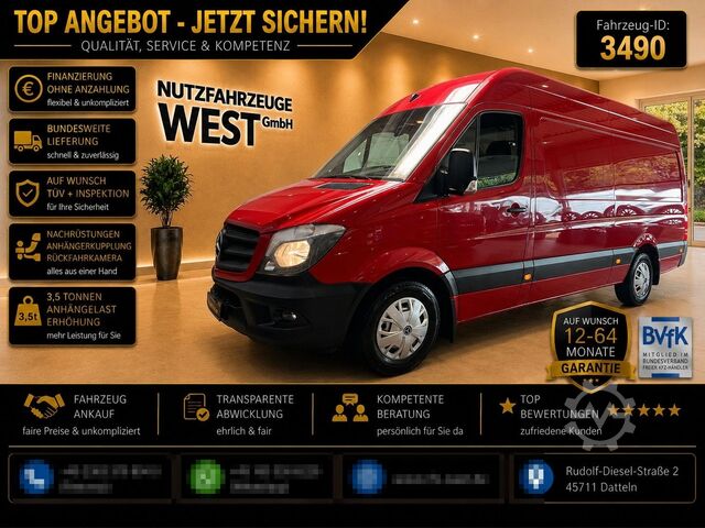 Furgão de teto alto MERCEDES-BENZ Sprinter 316 CDI Hoch+Lang*AHK=3,5T*Garantie*1HD