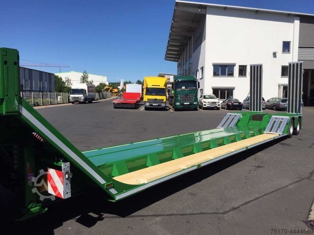 Tieflader-Sattelauflieger  EBERT TLS 43 ST // 32,2to Nutzlast