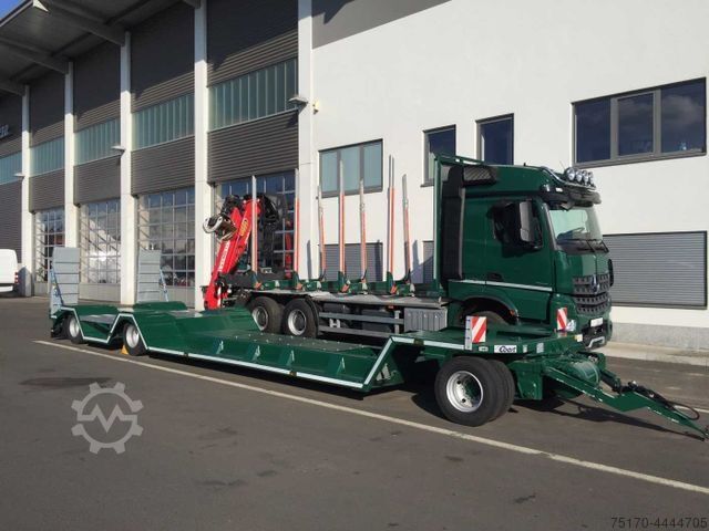 Naczepa niskopodwoziowa Ebert TL 30 ST LB Spezialtieflader