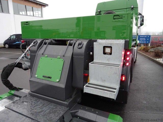 Low loader semitrailer  EBERT TLS 43 ATV / Tele / 30,5to Nutzlast