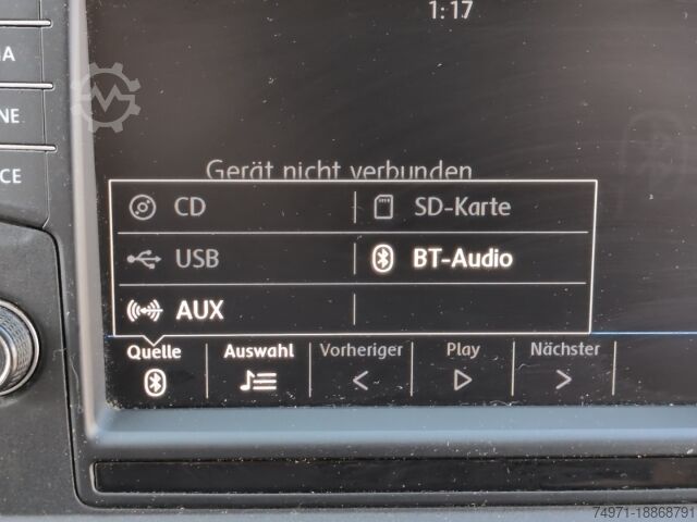 Ploščati dostavnik VW Crafter Kasten LR 4490mm+Hoch*R-Kam Blueto Klima