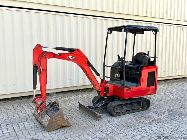 迷你挖掘机 JCB 15C-1 / 2018 BJ / 3 x Löffel