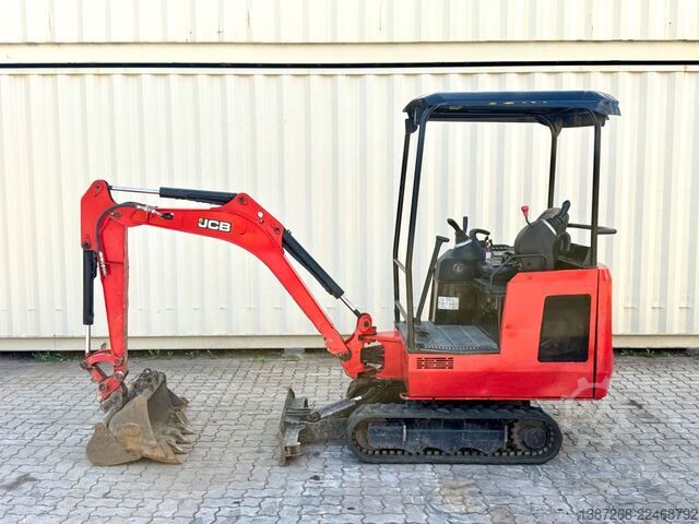 迷你挖掘机 JCB 15C-1 / 2018 BJ / 3 x Löffel