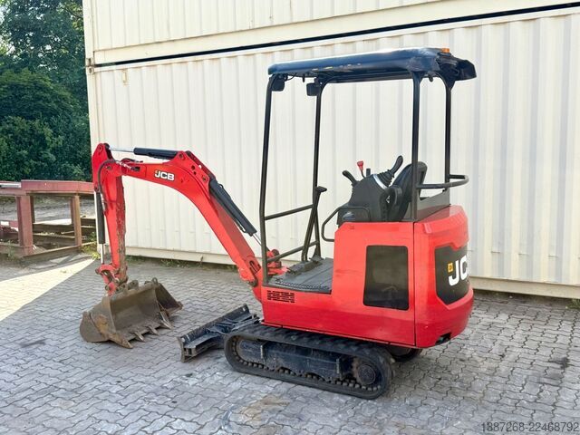迷你挖掘机 JCB 15C-1 / 2018 BJ / 3 x Löffel