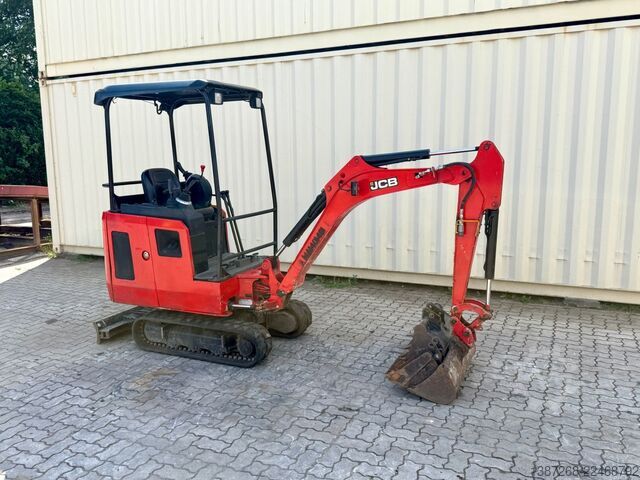 迷你挖掘机 JCB 15C-1 / 2018 BJ / 3 x Löffel