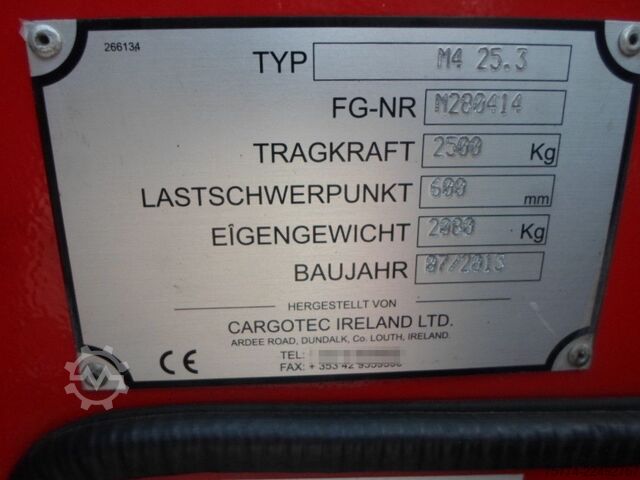 Iekrāvējs MOFFETT M 4 25.3/ 880 Std. ALLRAD !!
