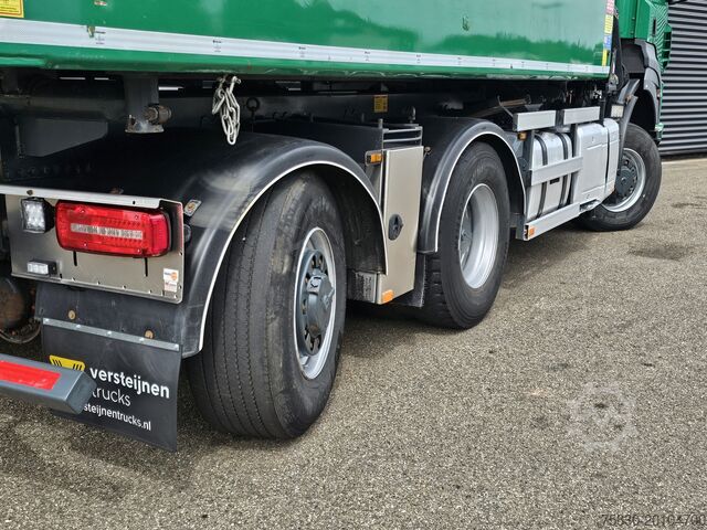 Kipper met kraan DAF TATRA T158/II 6X6 / HMF Z CRANE + 2 SIDE TIPPER