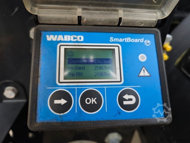 Polpriklopnik KRONE ZZB18eLZ Dolly  Mega aktiv gelenkt Achse