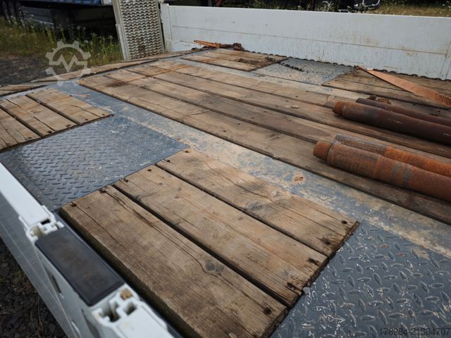 Prikolica z nizko platformo  Alga TAT B-180, 7,3 mtr., Rampen, 19to. GG. low