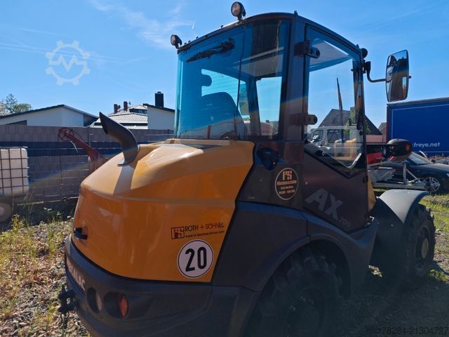 Kolesni nakladalnik MECALAC Ahlmann AX700  Hitachi ZW75   65 Std.