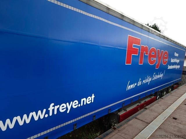 Odprta polprikolica s ponjavo KRONE SDP 27 Profi RSAB  2*Lift  Alu  2*Palettenkasten