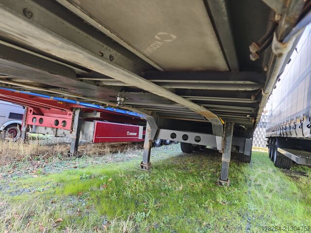 Otevřený návěs s plachtou KÖGEL S24-1  BPW ECO-Achsen Liftachse Vario Fix