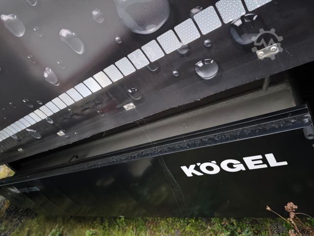 Odprta polprikolica s ponjavo KÖGEL S24 SafeServer RSAB Quickslide Liftachs Paletten