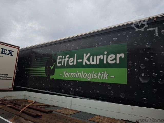 Odprta polprikolica s ponjavo KÖGEL S24 SafeServer RSAB Quickslide Liftachs Paletten