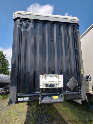 Odprta polprikolica s ponjavo KRONE Mega Liner SZP 18 Edscha, hydraulisches Hubdach