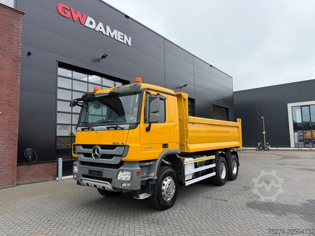 Pašizgāzējs Mercedes-Benz Actros 3344 6x6 Kipper /Trekker Euro 5