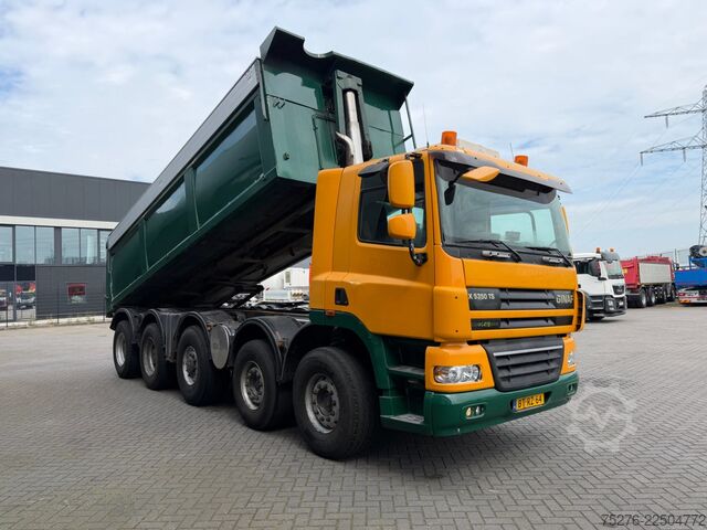 Camion de gunoi Ginaf X 5350 TS 10x6 Kipper 26 m3 Euro 5