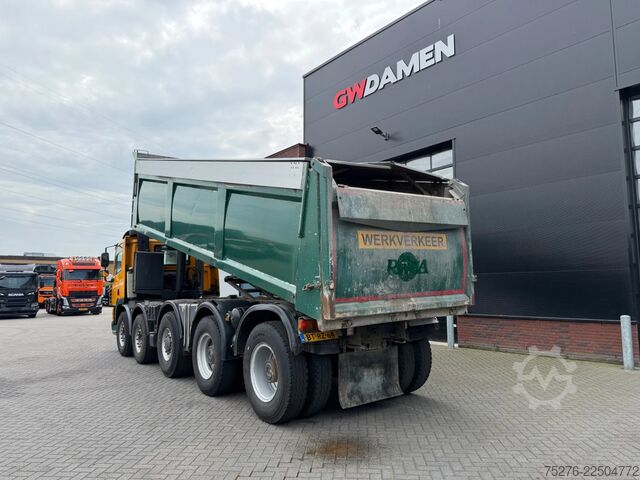 Camion de gunoi Ginaf X 5350 TS 10x6 Kipper 26 m3 Euro 5