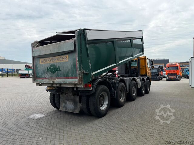 Camion de gunoi Ginaf X 5350 TS 10x6 Kipper 26 m3 Euro 5