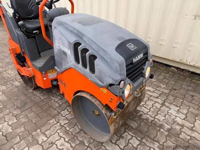 Yksirumpuvalssi HAMM HD8VV / 2016 BJ / 773 H / 1.580 KG