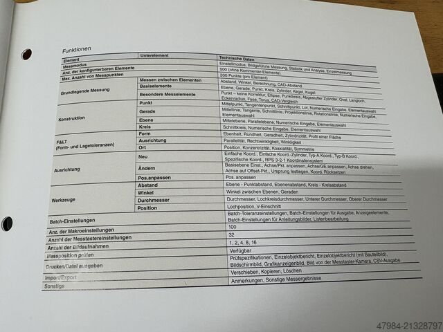 3D koordinatno mjerna mašina KEYENCE XM - T 1000