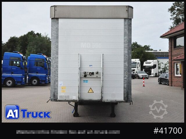 Avoin puoliperävaunu pressulla SCHMITZ Speed Curtain, Lift 455/40 R 22.5, Hubdach,