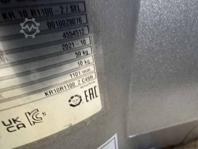 หุ่นยนต์อุตสาหกรรม KUKA KR10 R1100-2 / SEL KRC4 komplett
