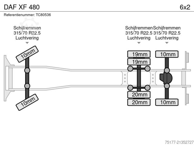 BDF system DAF XF 480