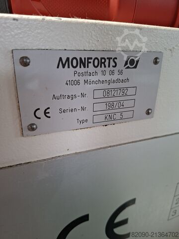 Tour CNC à cycles Monforts KNC 5 - 1500